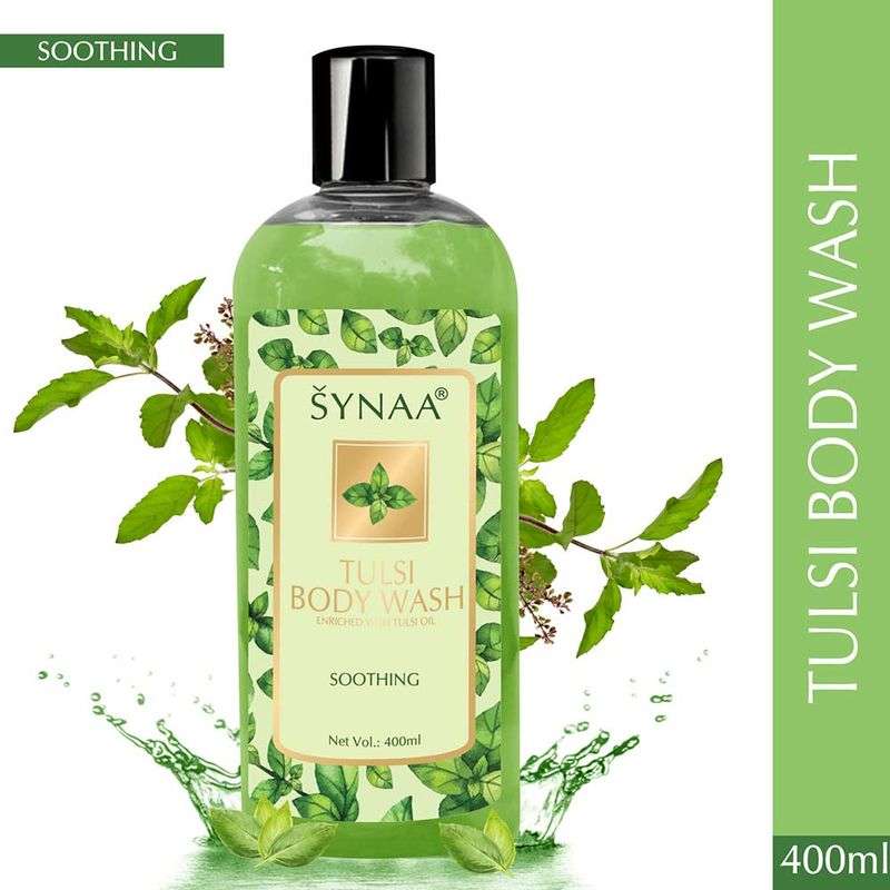 SYNAA Tulsi Body Wash for Clear Skin- Purifying Tulsi Shower Gel